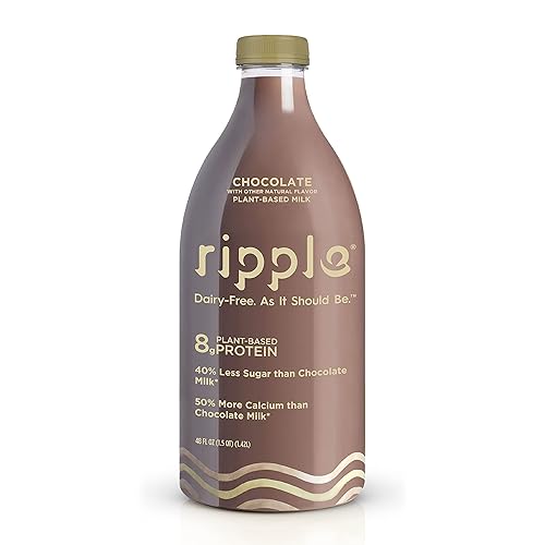 Ripple leche de guisantes chocolate 48 onza
