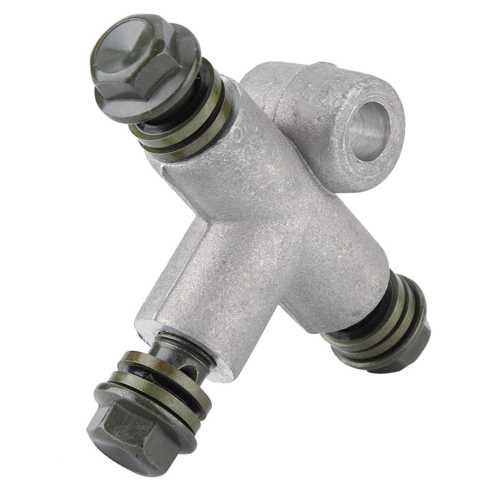 3-drogowy Wąż Hamulcowy łącznik Rurowy Trójnik, Motocykl ATV Hydrauliczny 3-drogowy Przewód Hamulcowy Adapter do Węża Hamulcowego Trójnik łącznikowy 10mm
