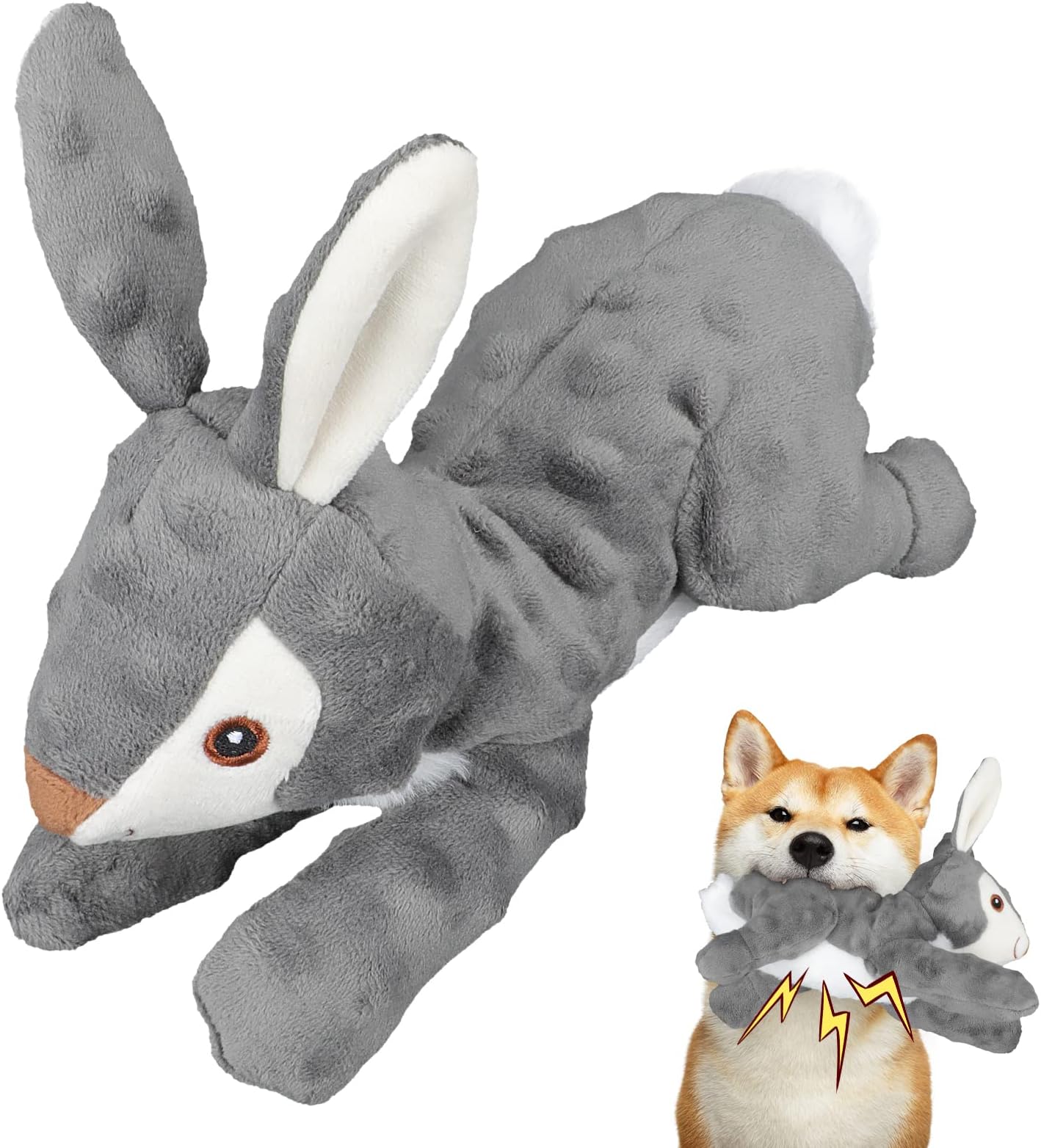 Pet Supplies Rypet Dog Stuffed Animals Chew Toy Durable Crinkle Plush