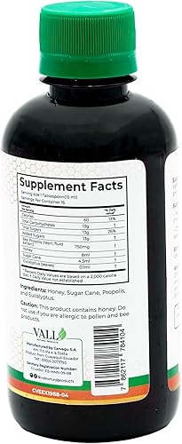 Miniatura 3 de Vall-Eucamiel - Solución oral Eucamiel - 8 fl oz (8.1 fl oz) - Sabor a eucalipto - Apoya la expulsión natural de flema y alivia la garganta para una