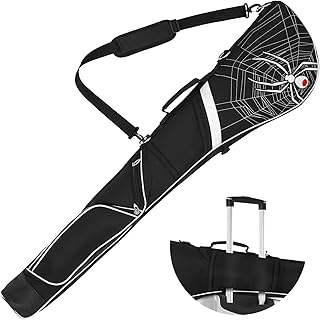 Expandable Golf Club Carry Bag with Luggage Straps, Golf Travel Bag Holds A Full Set of Clubs, Golf Sunday Bag Practice Bag