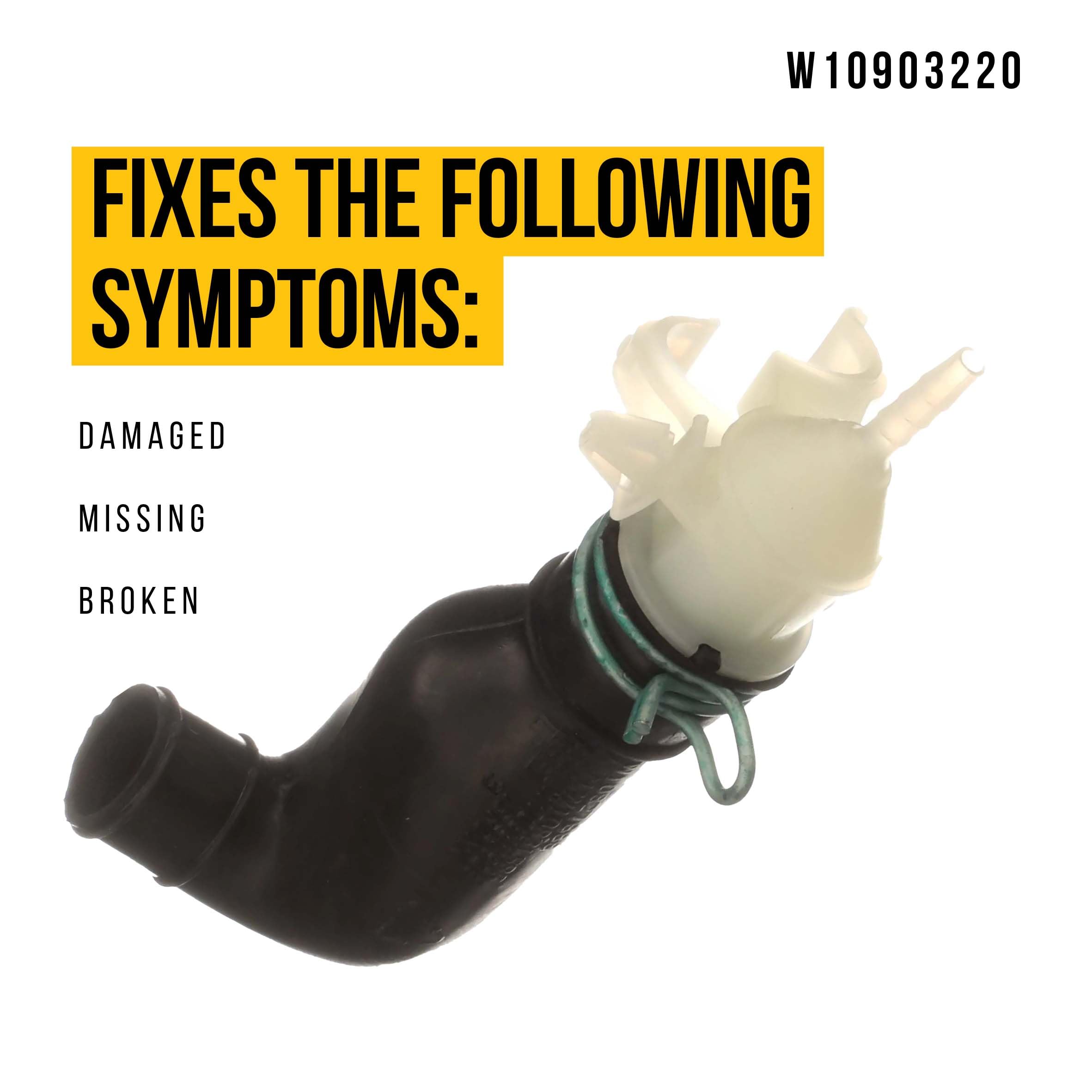 Amazon.com: PartsBroz W10903220 Air Dome Trap - Compatible