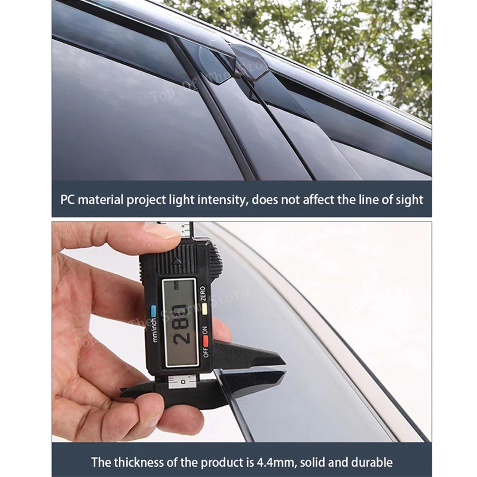 osłona Car Wind Deflector Pasuje do Mazdy 2 Hatch Demio 2015~2022 DJ DL, osłona przeciwdeszczowa na boczną szybę samochodu, osłona przeciwsłoneczna, markiza samochodowa