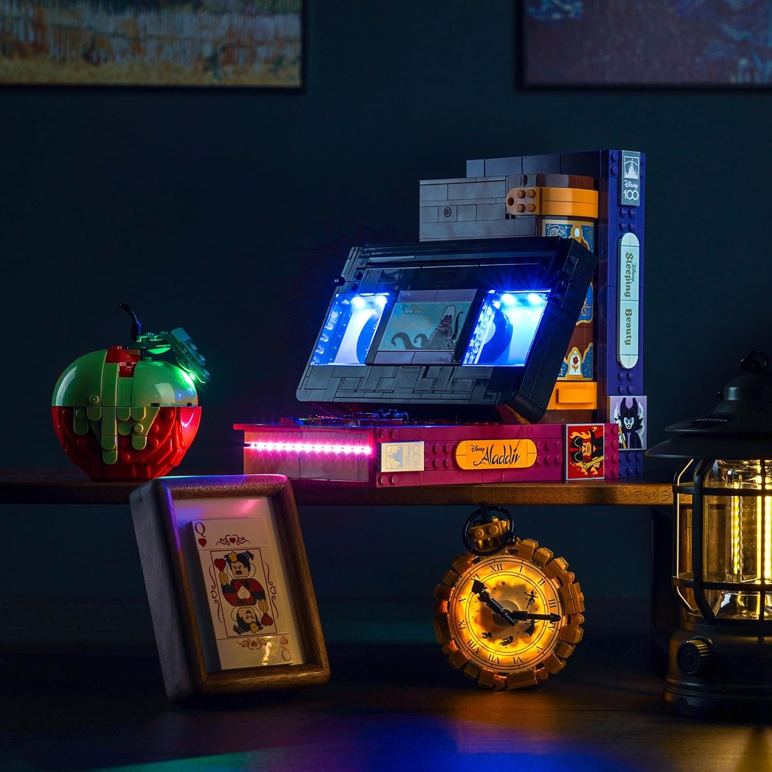 Upgraded Led Light Kit for Lego 100 Villains Building Set, Compatible with Lego 43227(Model Not Included)