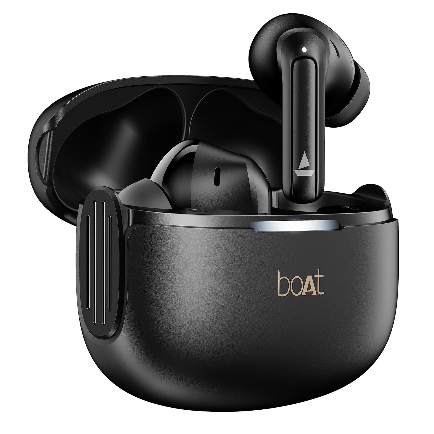 boAt 2025 Launch Airdopes 219 4Mics ENx Tech, 40 Hrs Battery, 13mm Drivers, ASAP Charge, Low Latency, Bluetooth Earbuds, TWS Ear Buds Wireless Earphones with mic (Carbon Black)-picture-30