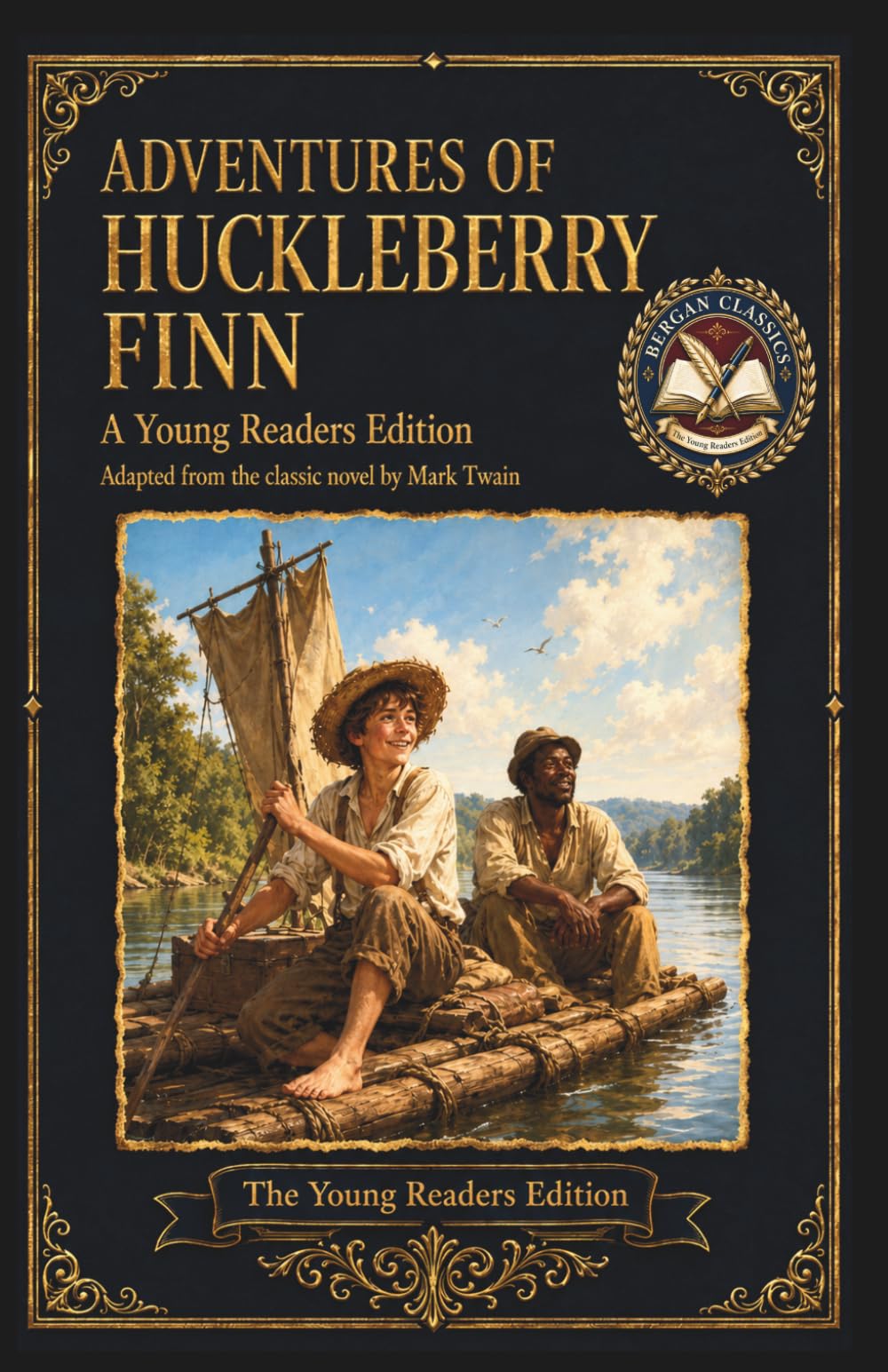 Adventures of Huckleberry Finn: An Original Literary Edition for Young Readers