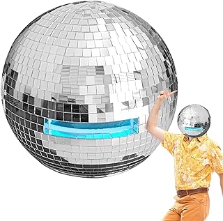 bola discoteca homens | Decorações discoteca com luzes, espelho bola discoteca,Decorações festa discoteca, bola para festa casamento Lafan