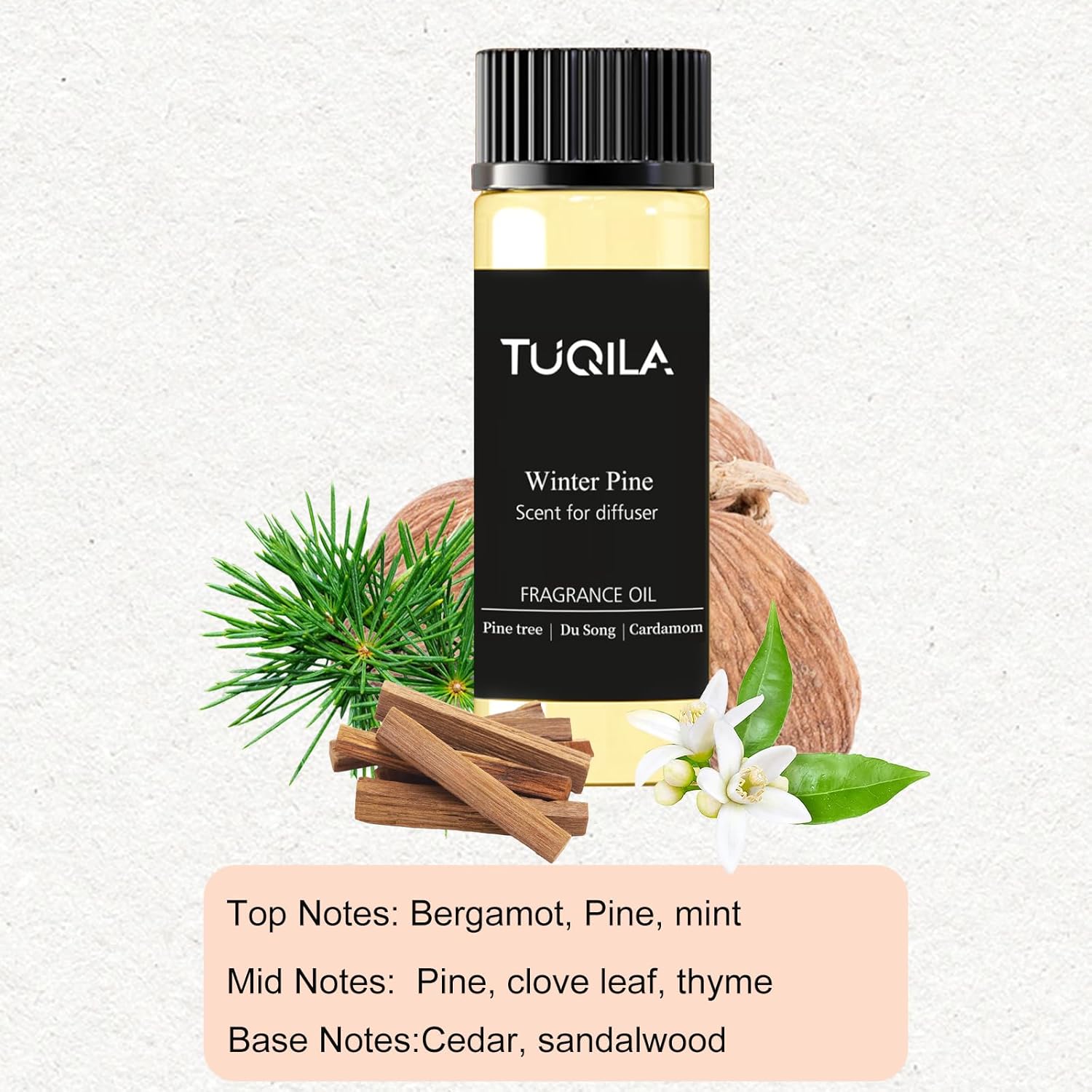 Hotel Luxury Essential Oil Set (3x20mL) – Scent Aromatherapy Oils for Diffusers – My Way, Pumpkin Cream, Winter Pine Scents –Idea for Home, Car, Hotel & Office – Long Lasting Fragrance - Image 4