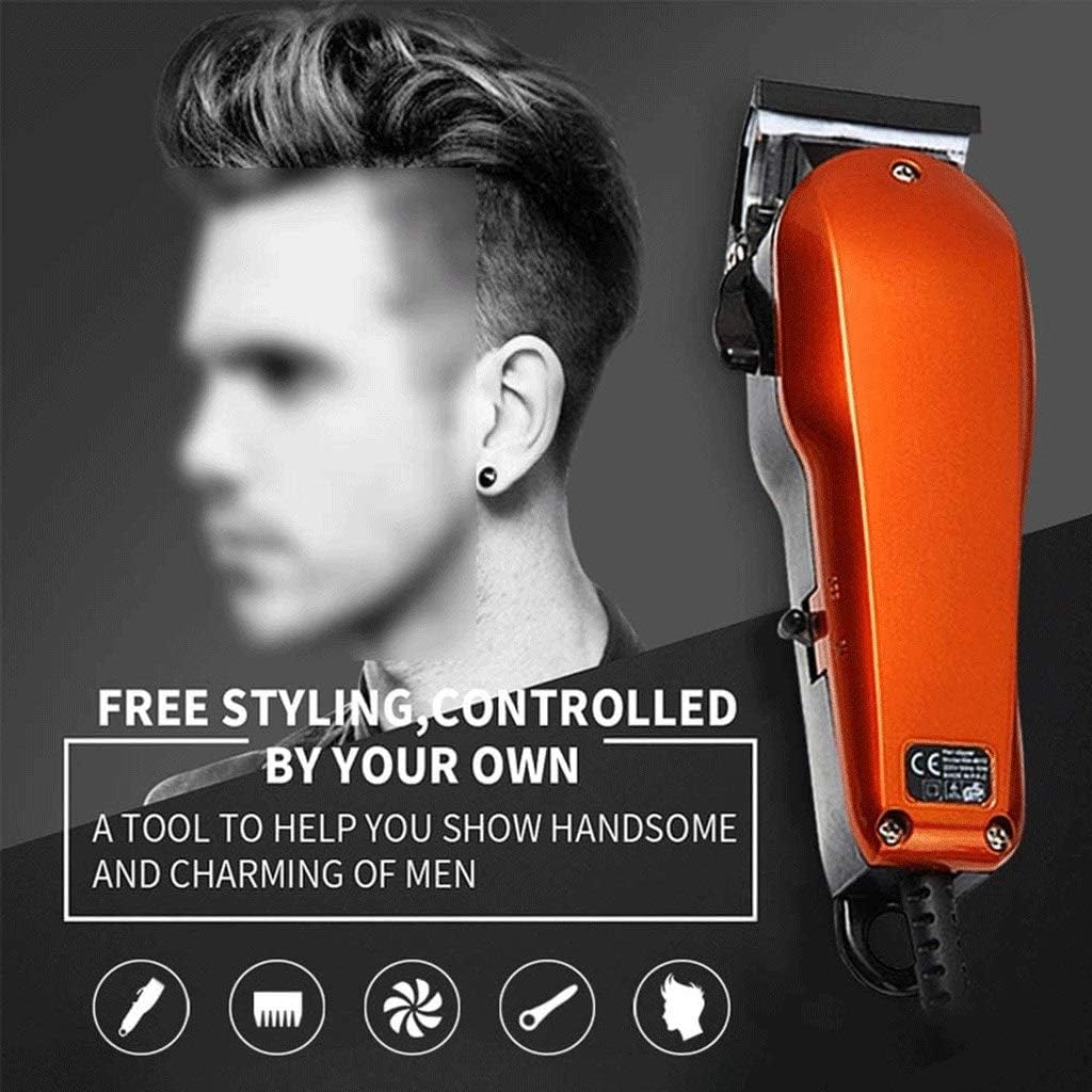 Wired Electric Hair Clipper, Professional, Powerful Male Blade Stainless Steel