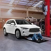 Vista 1 de ITSOFT Alfombra de Piso de Garaje para Debajo del Automóvil 3 x 2.5 Pies, Alfombra para Derrames de Aceite y Almohadilla de Mecánico, Bandeja