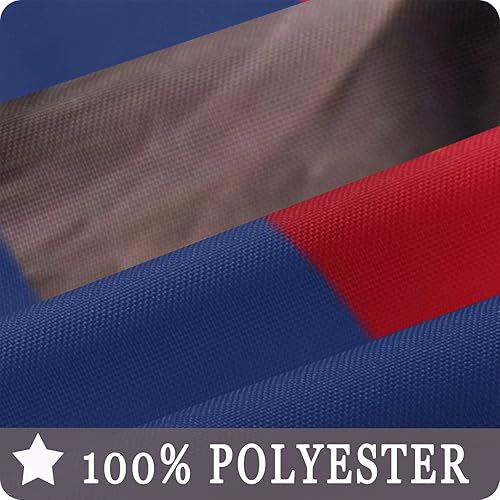 Miniatura 6 de Bandera del 4 de julio con texto en inglés "God Bless America", bandera conmemorativa del Día de la Independencia, Libertad, banderas patrióticas de