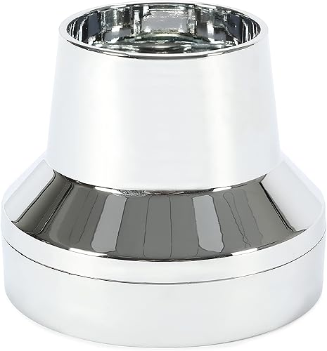 Miniatura 3 de KUAFU Adaptador de cubo de volante de 5 agujeros compatible con todos los modelos Freightliner (T01) 1986-2006 de plástico cromado