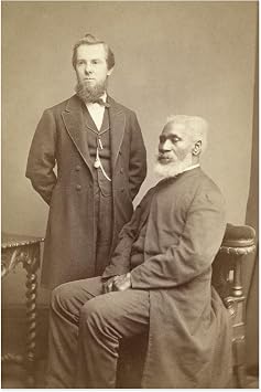 HISTORIX Vintage 1876 Josiah Henson Photo Print - Vintage Portrait Photo of Josiah Henson with John Lobb Poster 20x30 Inch