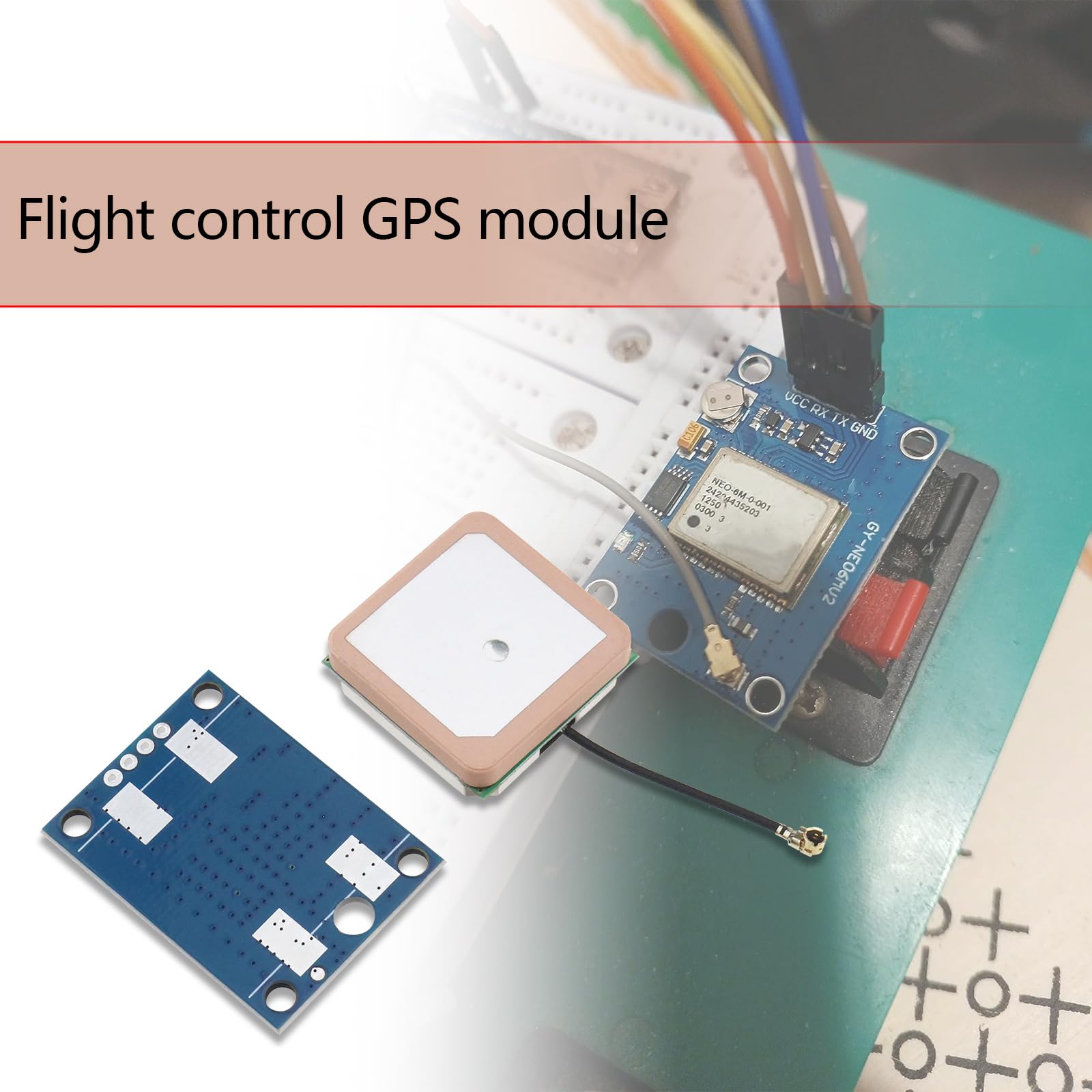 1 zestaw GY-NEO6MV2 kontroler lotu NEO6MV2 moduł GPS o wysokiej czułości APM 2.5 ceramiczna duża antena kierunkowa zasilacz 3V-5V