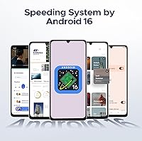 Vista 2 de DOOGEE Note 58 Teléfono celular Desbloqueado,Smartphone Android 16 con 32GB+128GB(TF 2TB), Pantalla HD+ 90Hz de 6.75" tipo Waterdrop, Batería