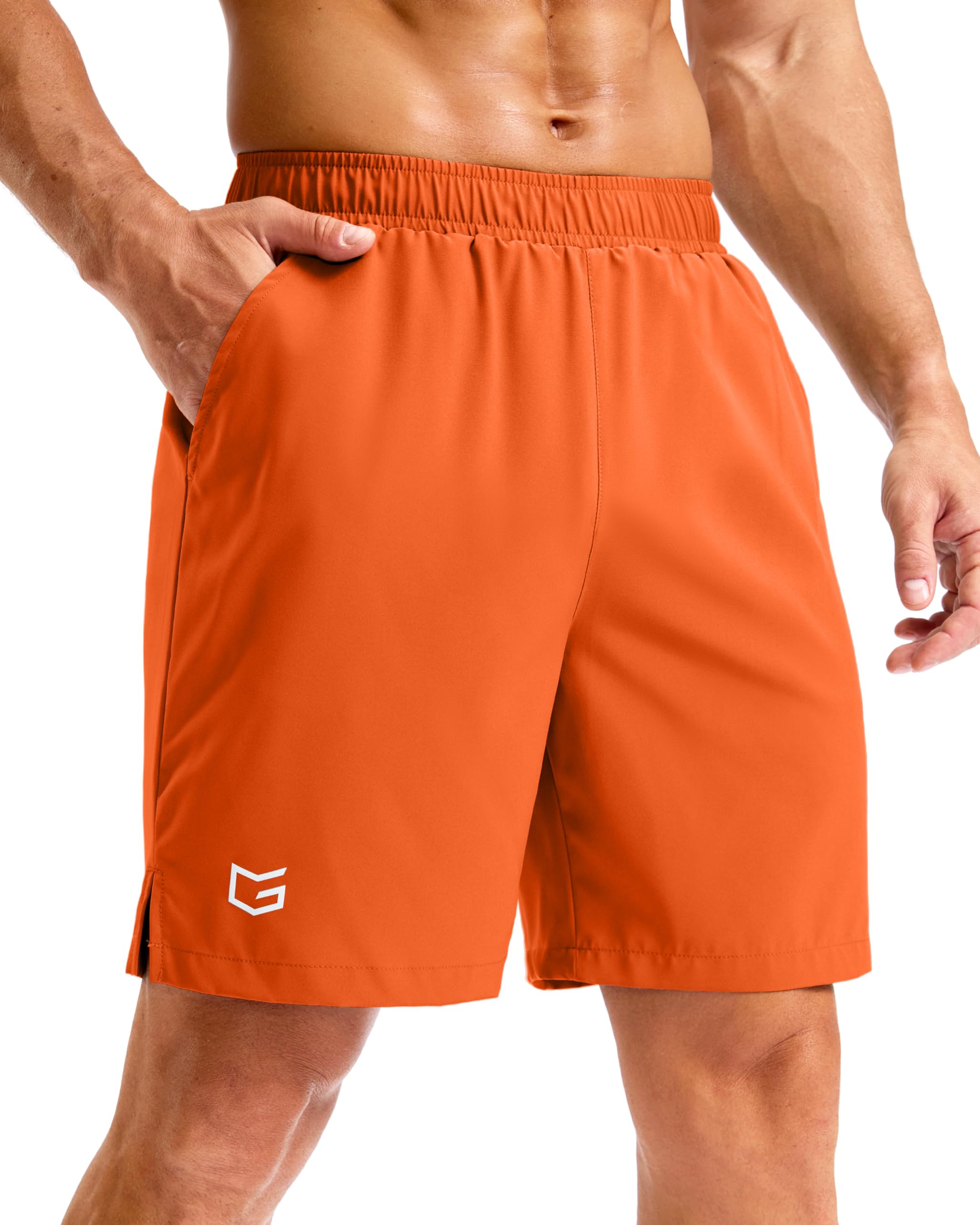 G Gradual Men's Athletic Running Shorts with Pockets 5"/ 7"/ 9" Gym Shorts