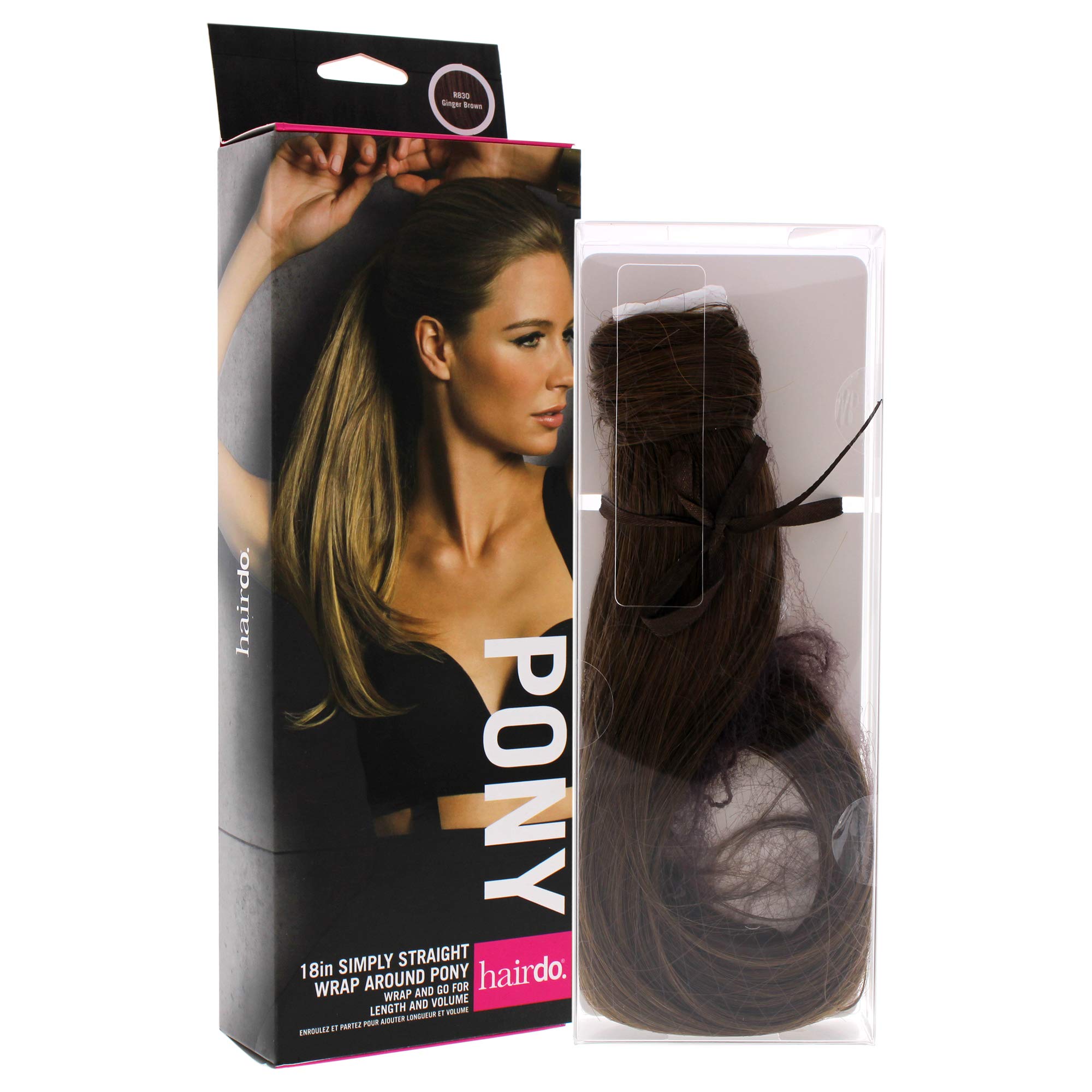 HD 18" SIMPLY STRAIGHT PONY By: HAIRDO