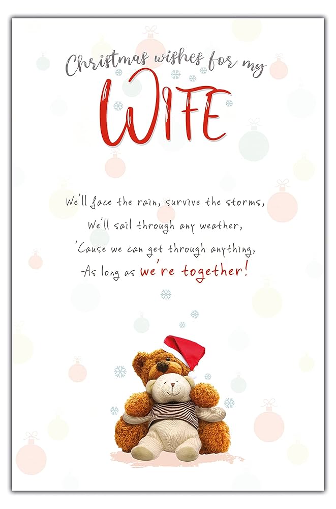 Amazon.com : Emotional Rescue Wife Christmas Card, Nice Words Wife Christmas Cards, Xmas Card Wife, Christmas Card For Wife, Romantic Wife Christmas Card, Christmas Card Wife, Wife Christmas Cards, Multi, XXWF1974 : amazon-com-emotional-rescue-wife-christmas-card-nice-words-wife-christmas-cards-xmas-card-wife-christmas-card-for-wife-romantic-wife-christmas-card-christmas-card-wife-wife-christmas-cards-multi-xxwf1974