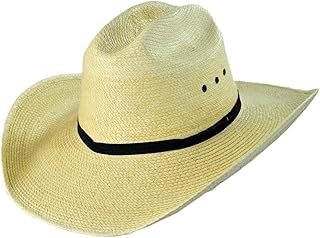 Cattleman Guatemalan Palm Leaf Straw Hat (7-3/8)