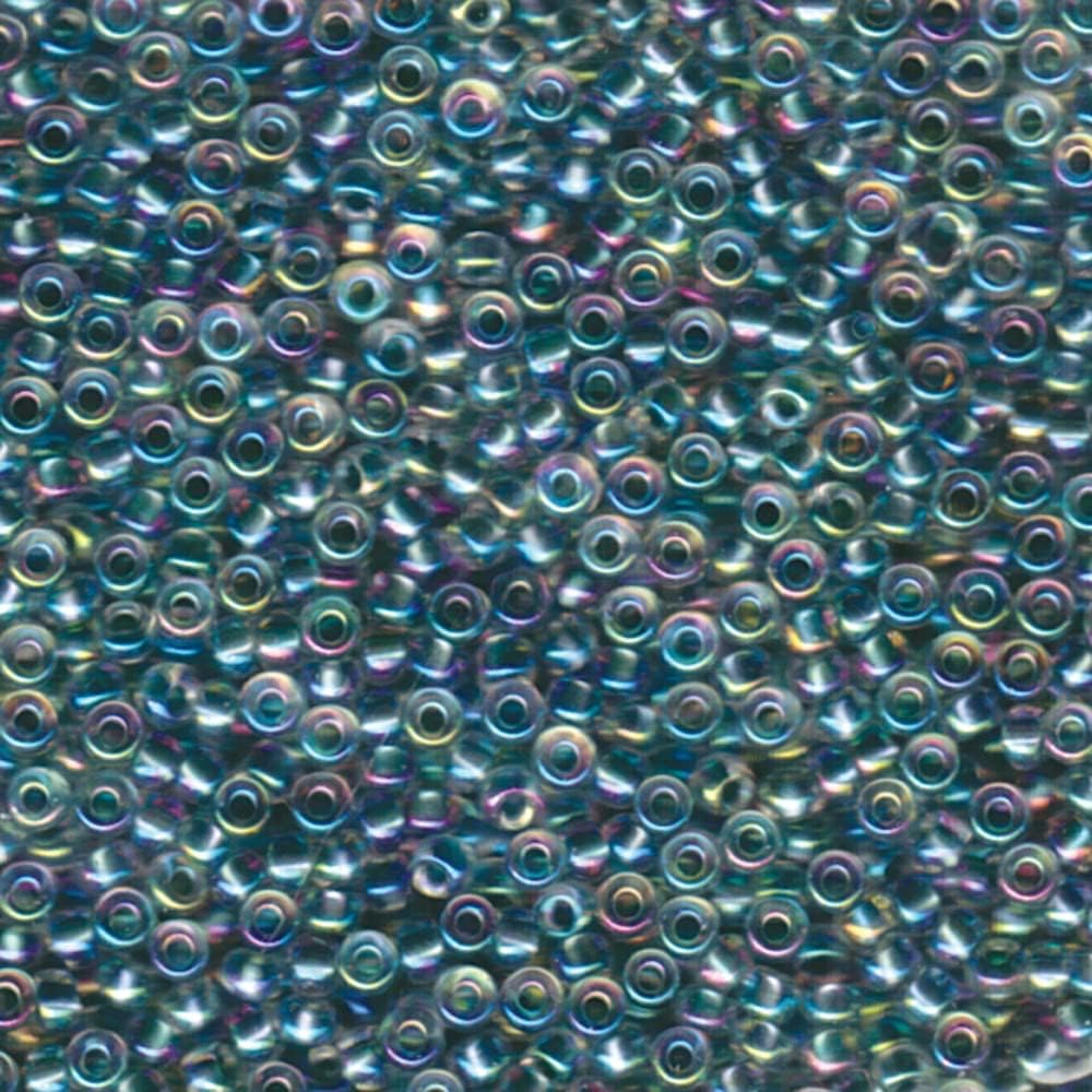 Miyuki Seed Beads 8/0 Seafoam Lined Crystal AB 22gram Tube of Beads