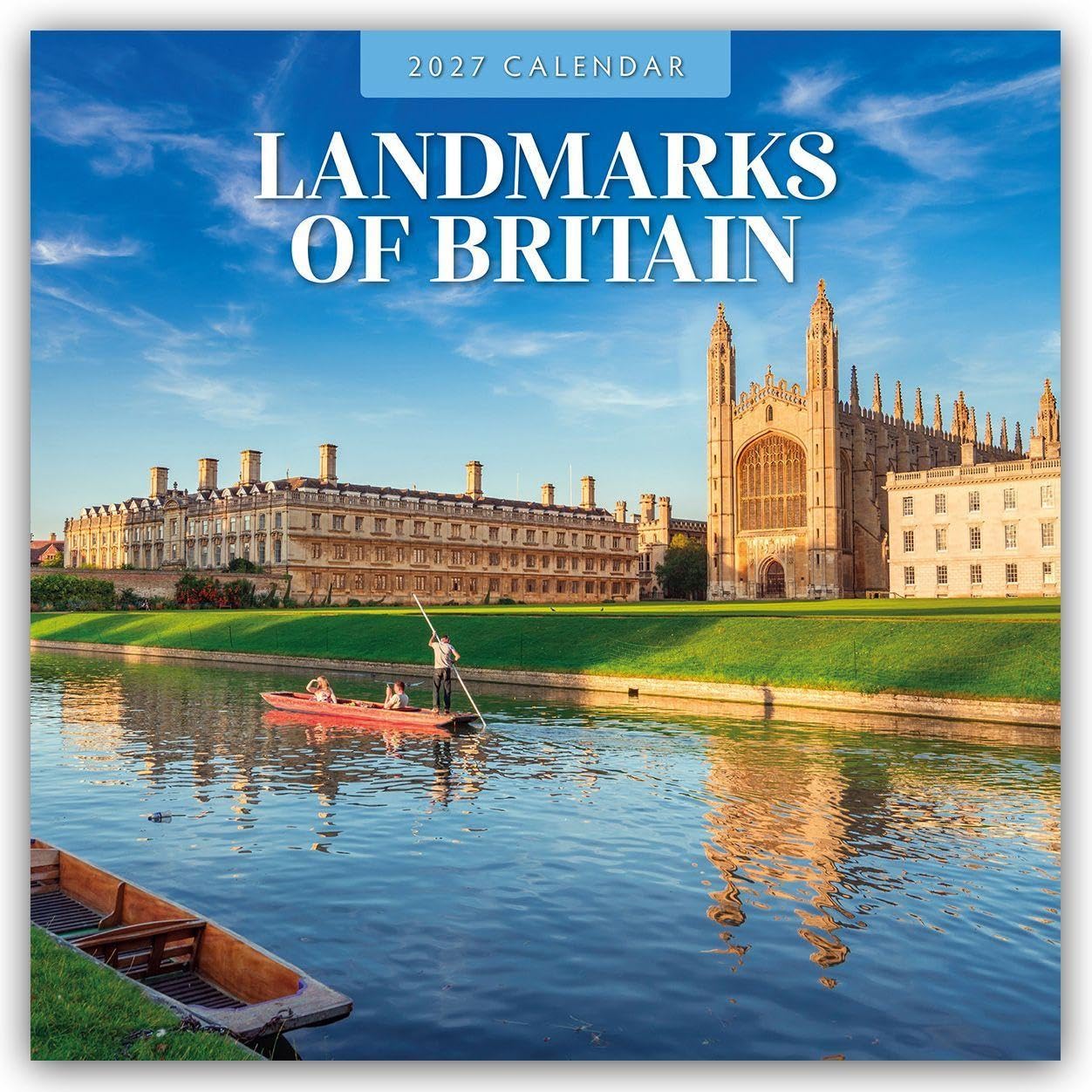 Landmarks of Britain 2027 Square Wall Calendar: Original Red Robin Publishing Ltd-Kalender [Mehrsprachig] [Kalender]