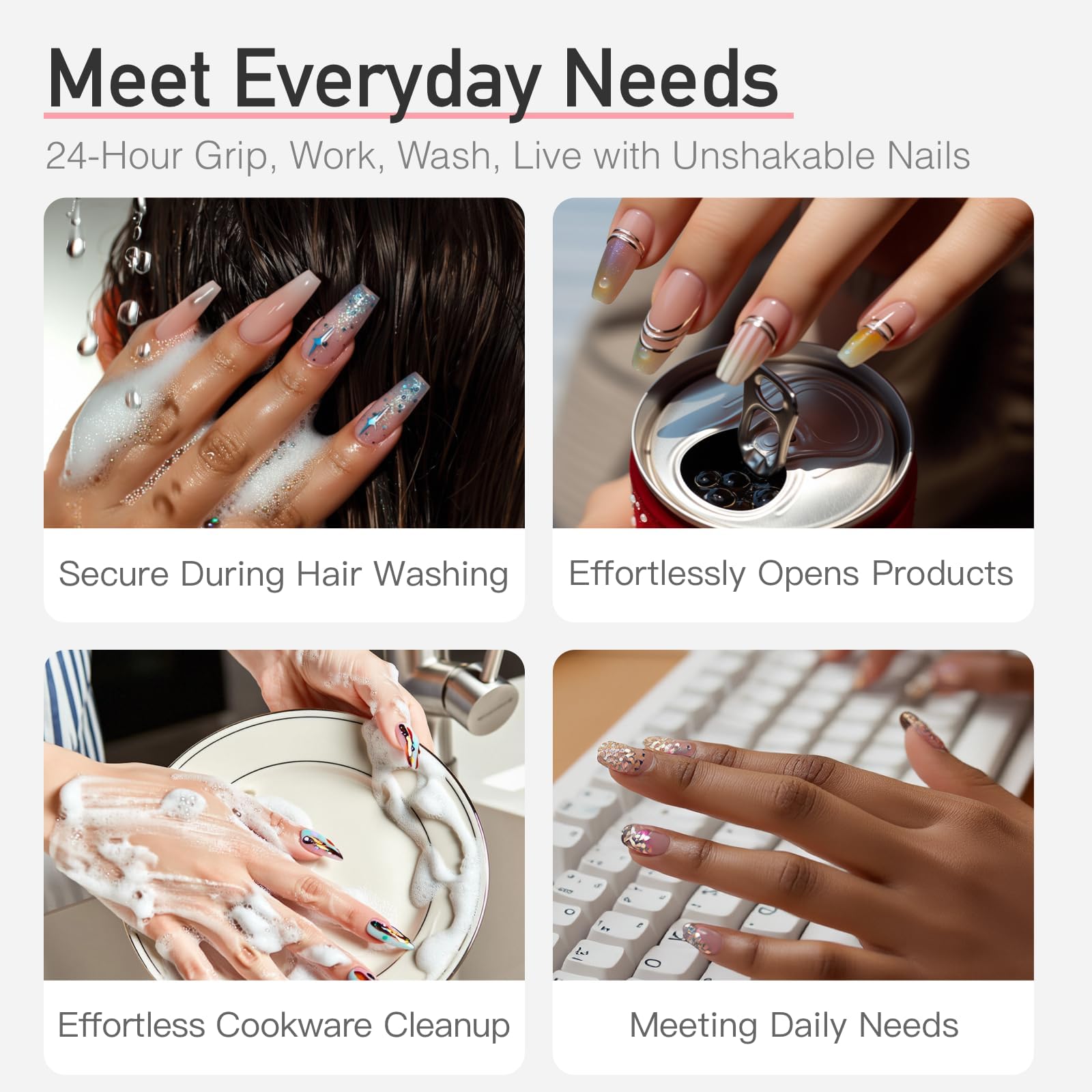 CurvLife Nail Glue: Strong Hold for Press-On Nails -4 CurvLife Nail Glue: Strong Hold for Press-On Nails -4