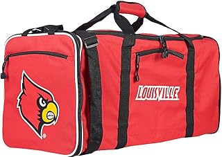 NCAA Louisville Cardinals Unisex-Adult "Steal" Duffel Bag, 28" x 11" x 12", Steal
