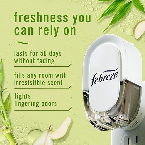 Miniatura 2 de Febreze Light Fade Defy PLUG - Ambientador de aire, aerosol de mar, (1) recarga de aceite de .87 onzas líquidas