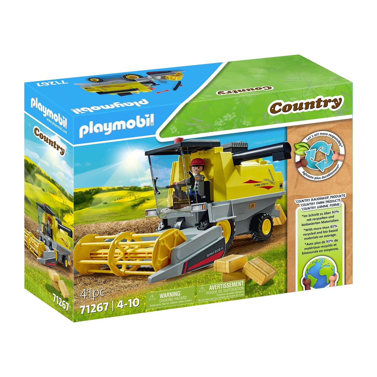 Playmobil 71267 Country Mietitrebbia