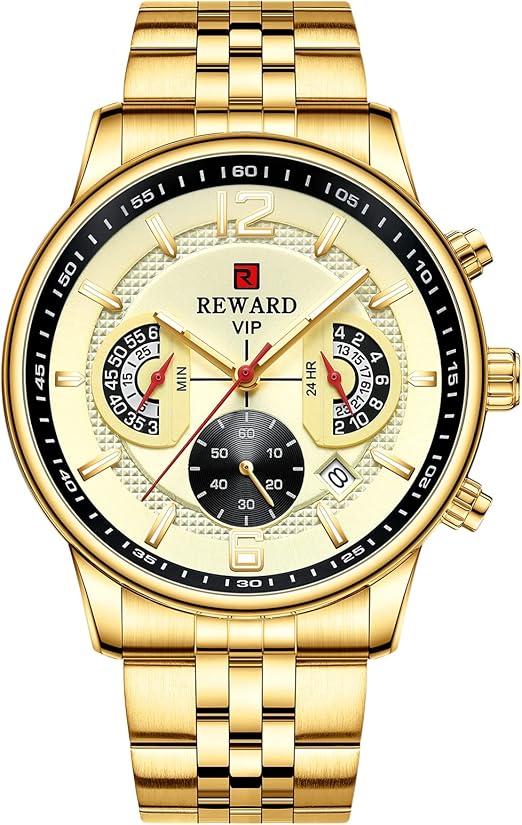 RORIOS Mens Watches Luminous Wrist Watch Sports Analog Quartz Watches