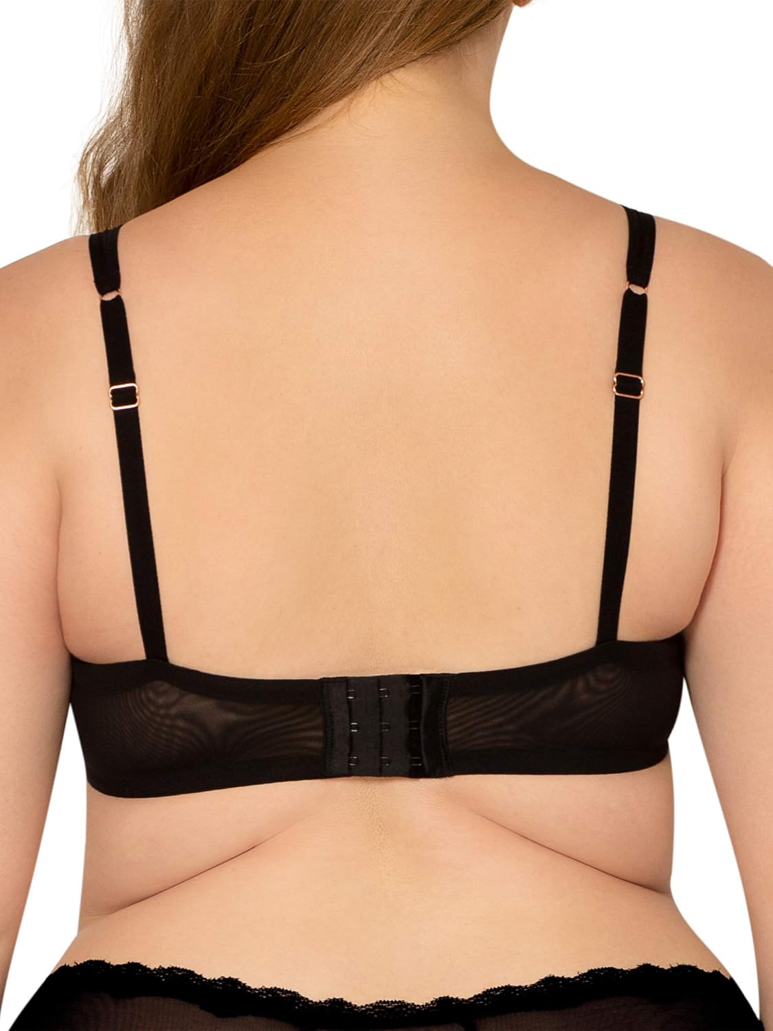 Smart & Sexy Women's Mesh Plunge Bra, available in single and 2 Packs! - Image 8