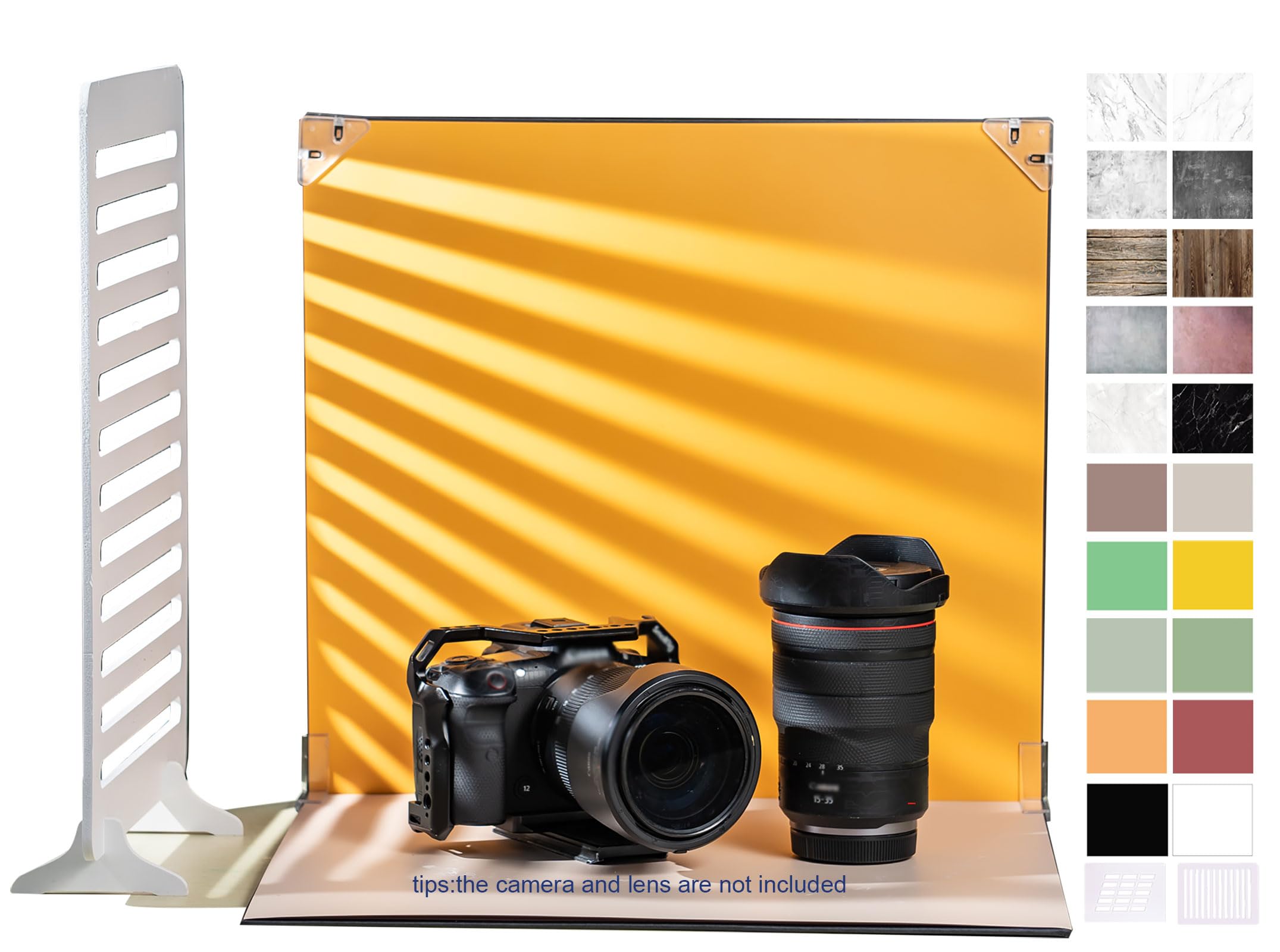 10pcs/20pattern Small Product Photography Backdrops Kit Photo Background Food Photoshoot Backdrop Board with with Shadow Props(Upgrade Medium-Sized: