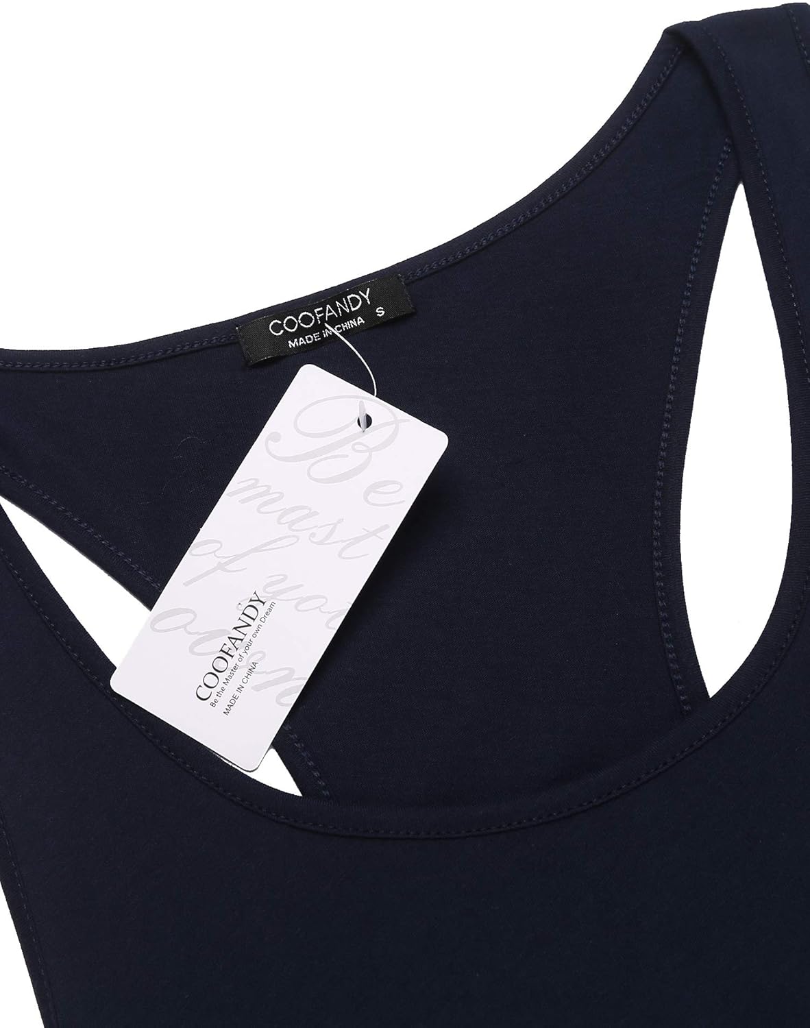 COOFANDY Men's 3 Pack Tank Tops Cotton Performance Sleeveless Casual Classic T Shirts - Image 6