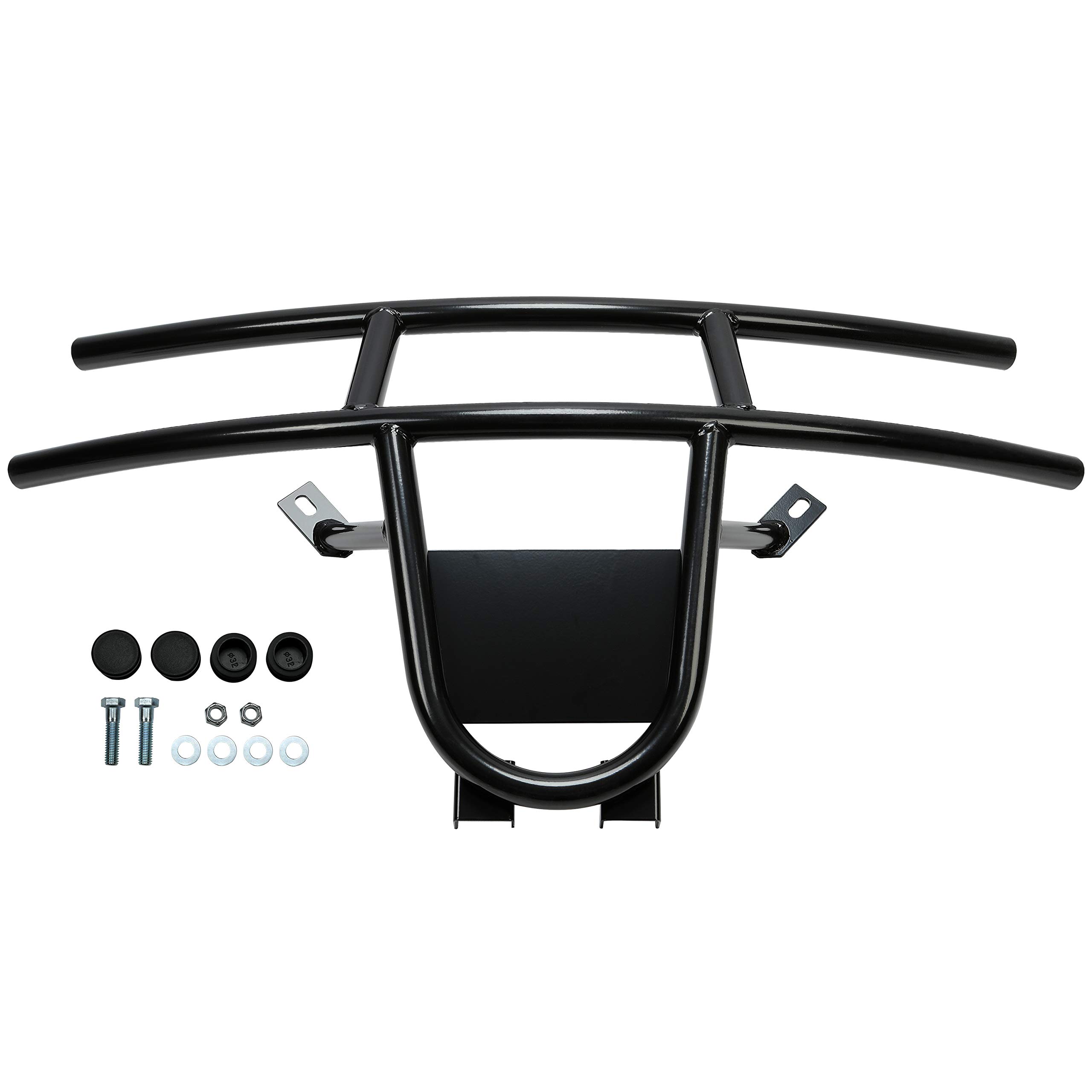 ECOTRIC Front Bumper Brush Guard Compatible with EZGO RXV 2008-2015 Golf Cart Gas Or Elec Model Steel