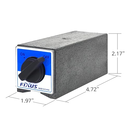 Miniatura 5 de Fixus Base magnética soporte cama, interruptor de encendidoapagado, agujero roscado M8x1.25 (FS-150A)