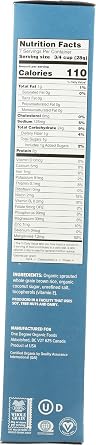 Sprouted Brown Rice Crisps Cereal 8 Ounces (Case of 6)