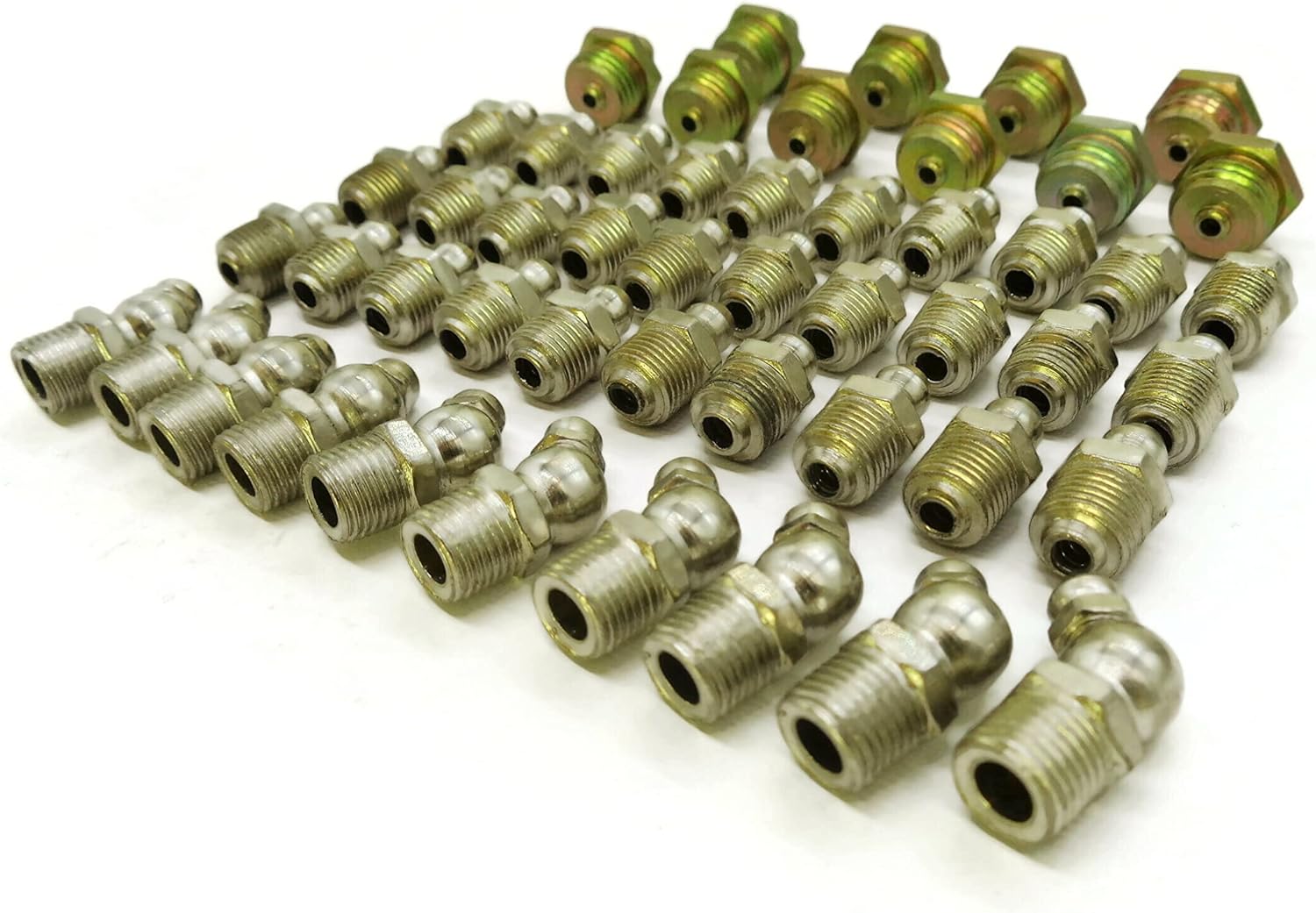 Grease Nipples, Assorted Pack 50 Pcs. (Part No. 1450/0001 1450/0002 1450/1001) by Aries