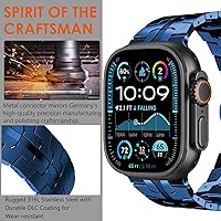 Vista 62 de WINGLE Correas de titanio para Apple Watch Band Ultra 3/2/1 Band Ultra de 1.929 in Series 11 10 1.811 in 1.772 in 1.732 in 1.654 in SE 3/2/1 Series
