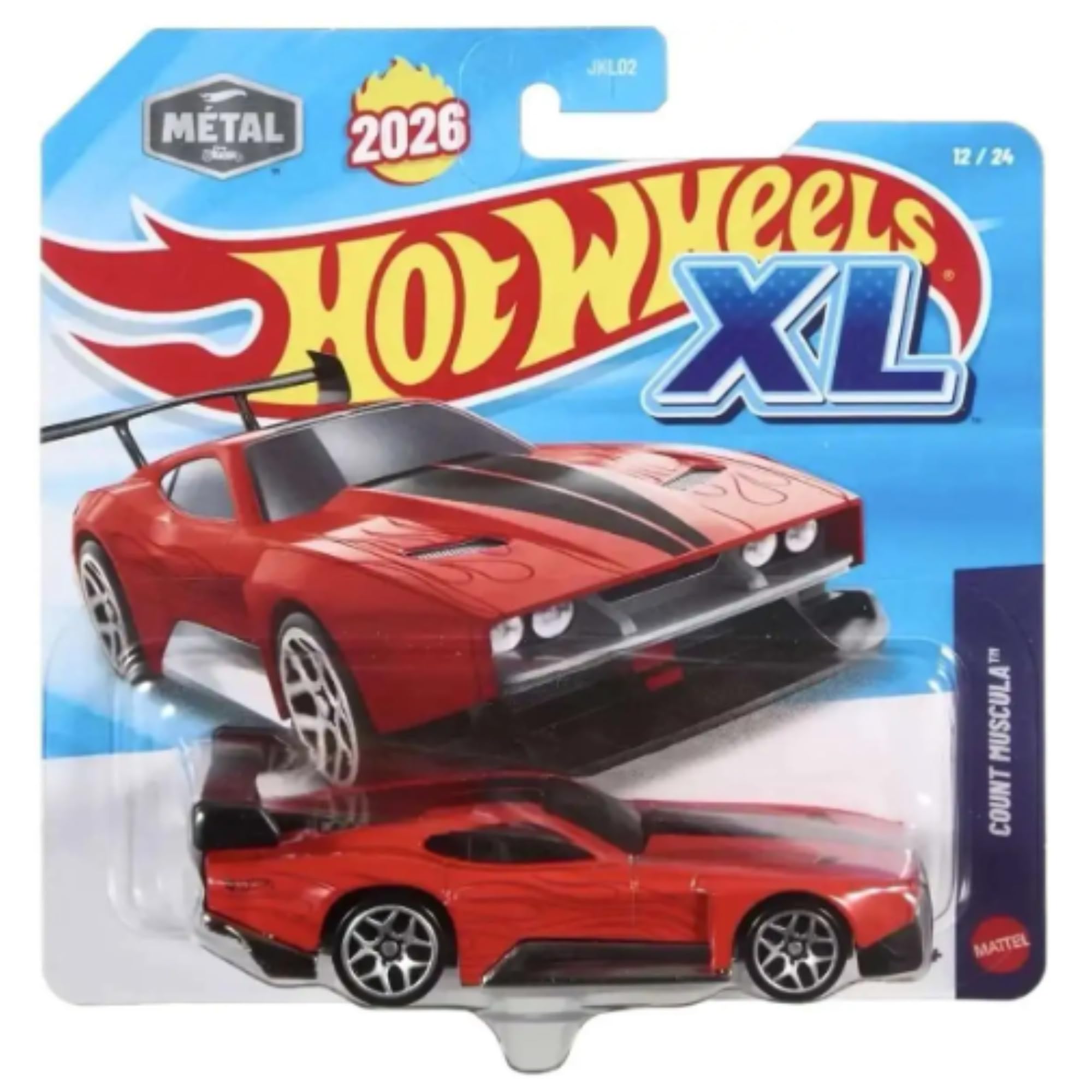 Hot Wheels 1:64 Scale Cars, Racecars, Trucks & Bikes - (Count Muscula - JKL02) โ image 1