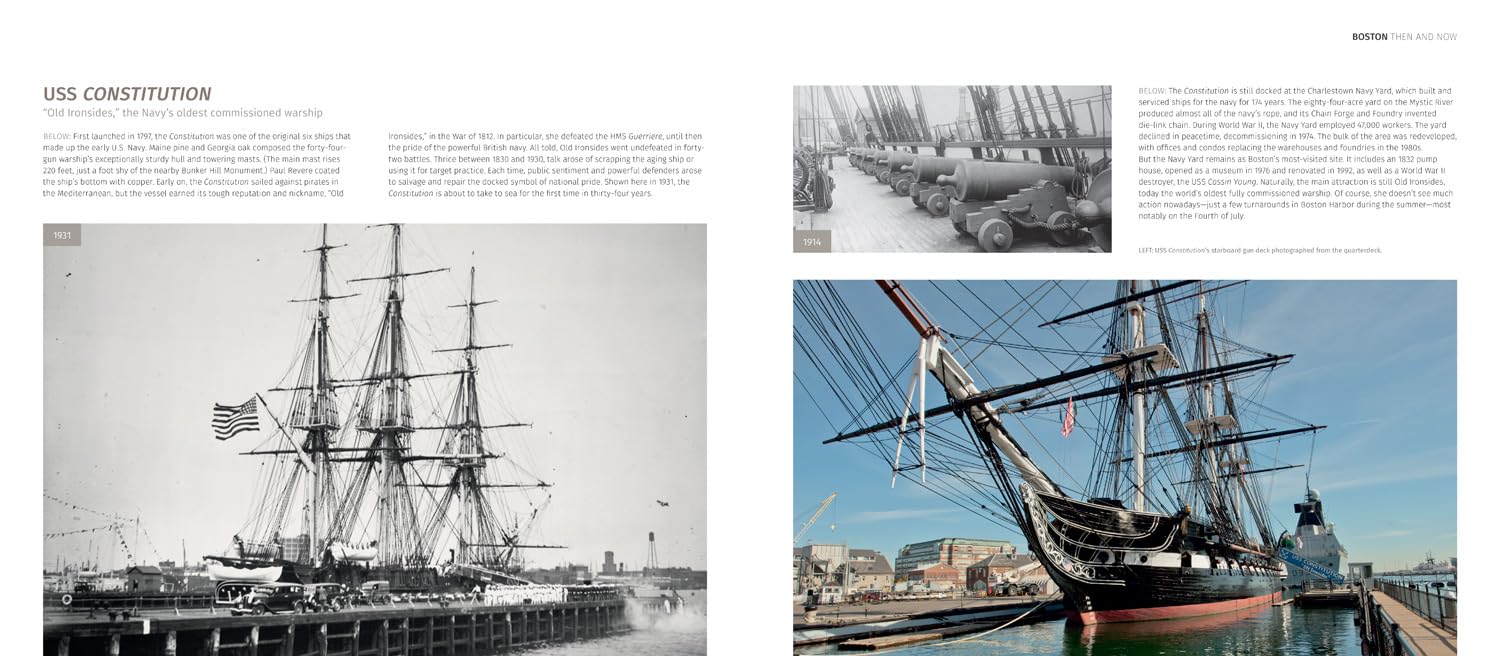Boston Then and Now®: A comprehensive photographic guide to the hidden history and architecture of Boston