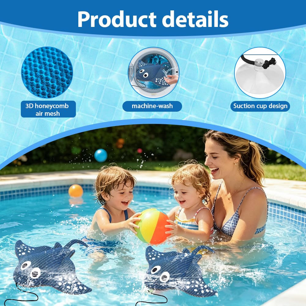 2 Stück Scum Absorber, Hot Tub Pool Scum Absorber, Wiederverwendbarer Ölabsorbierender Schwamm, zum Aufsaugen von Scum, Schaum, Fett im Wasser, für Schwimmbad, Spa Whirlpool, Badewanne, Pool, Sp