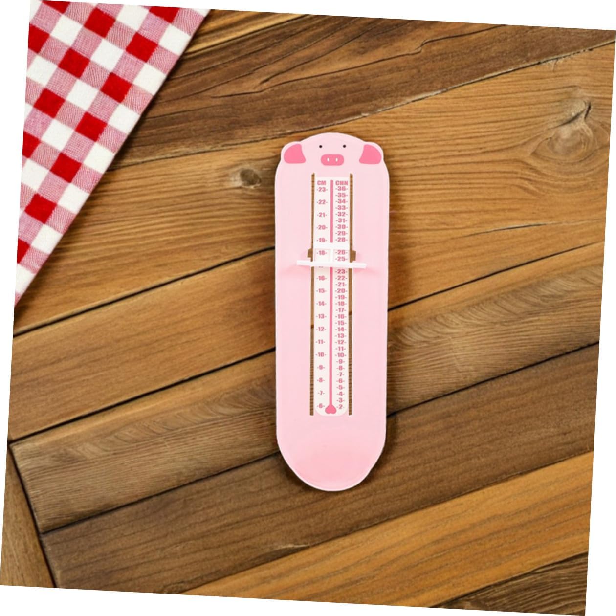 HOMSFOU 2pcs Foot Length Measure Gauge – Shoe Measuring Device for 0-8 Years – Accurate Foot Ruler for Shoe Size Measurement at Home