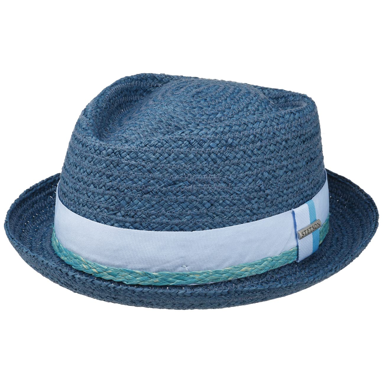 Stetson Sombrero de Paja Vantella Diamond Mujer/Hombre - Sol Verano Playa con Banda Grosgrain Primavera/Verano