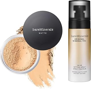 bareMinerals Base de maquillaje en polvo suel...