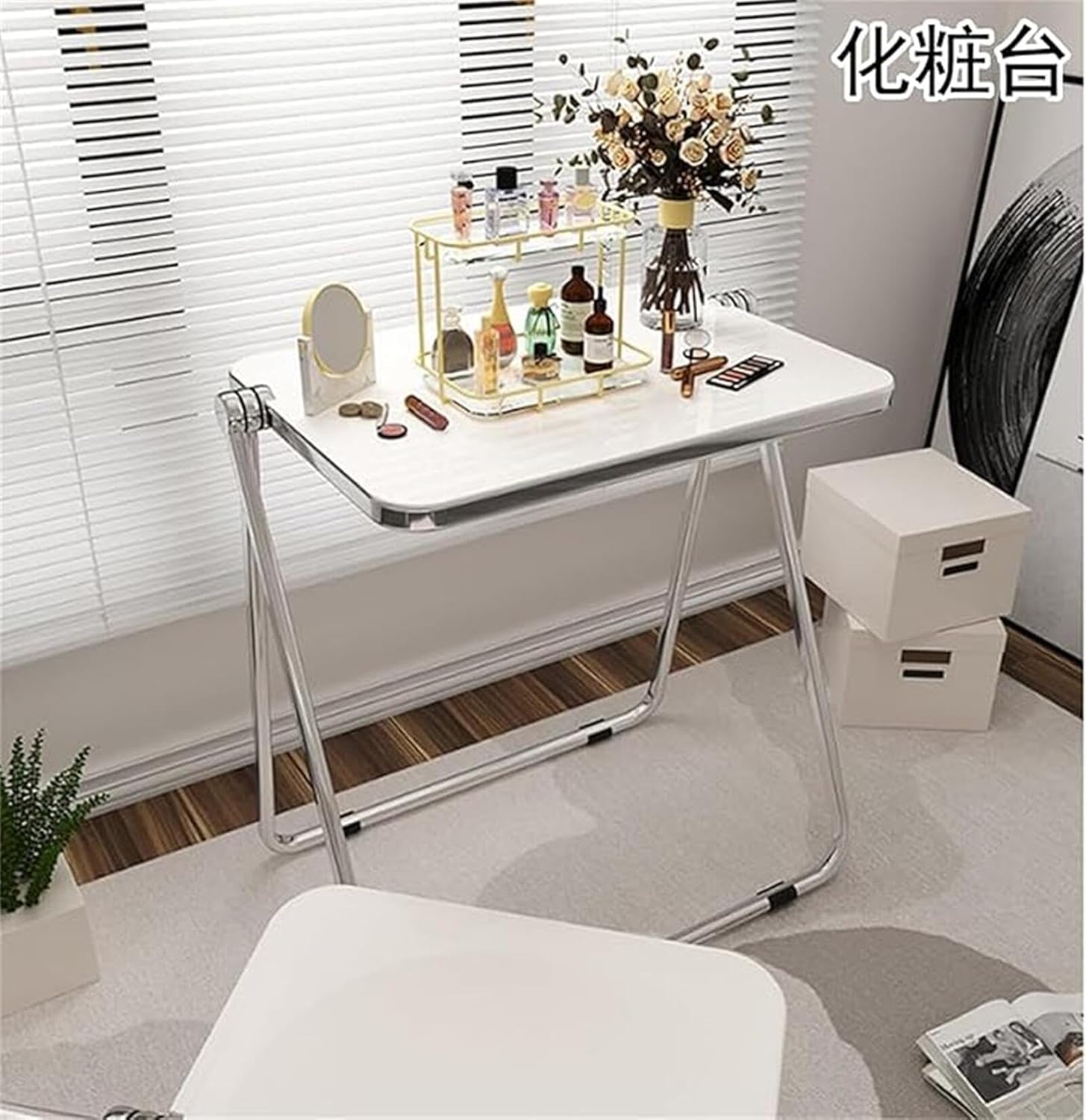 アクリルテーブル 透明 コンパクト Kuai アクリル ローテーブル 幅45cm