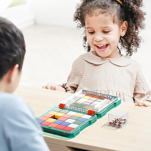 Miniatura 5 de Juego de carreras, juego de rompecabezas de ritmo rápido para niños y adultos, juego de rompecabezas de superdiapositivas de cabeza a cabeza para