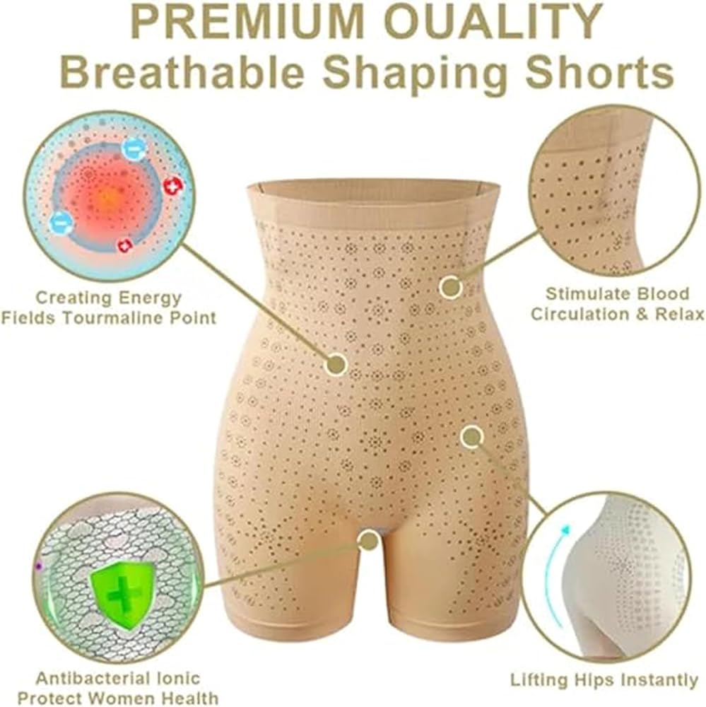 UFZKOOEP Formende Shorts 3er Set - Eisseide Bauchkontrolle Mit Po-Lifting Effekt