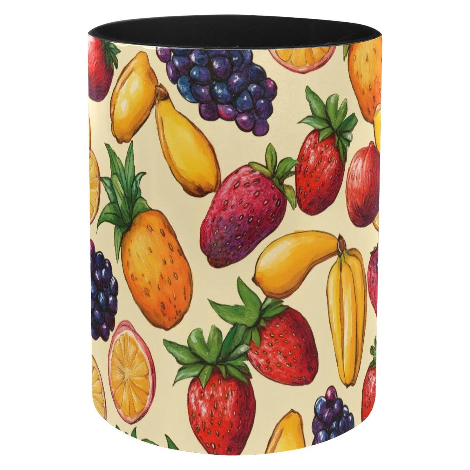 Pot à crayons en métal pour le bureau pour ranger les fournitures scolaires