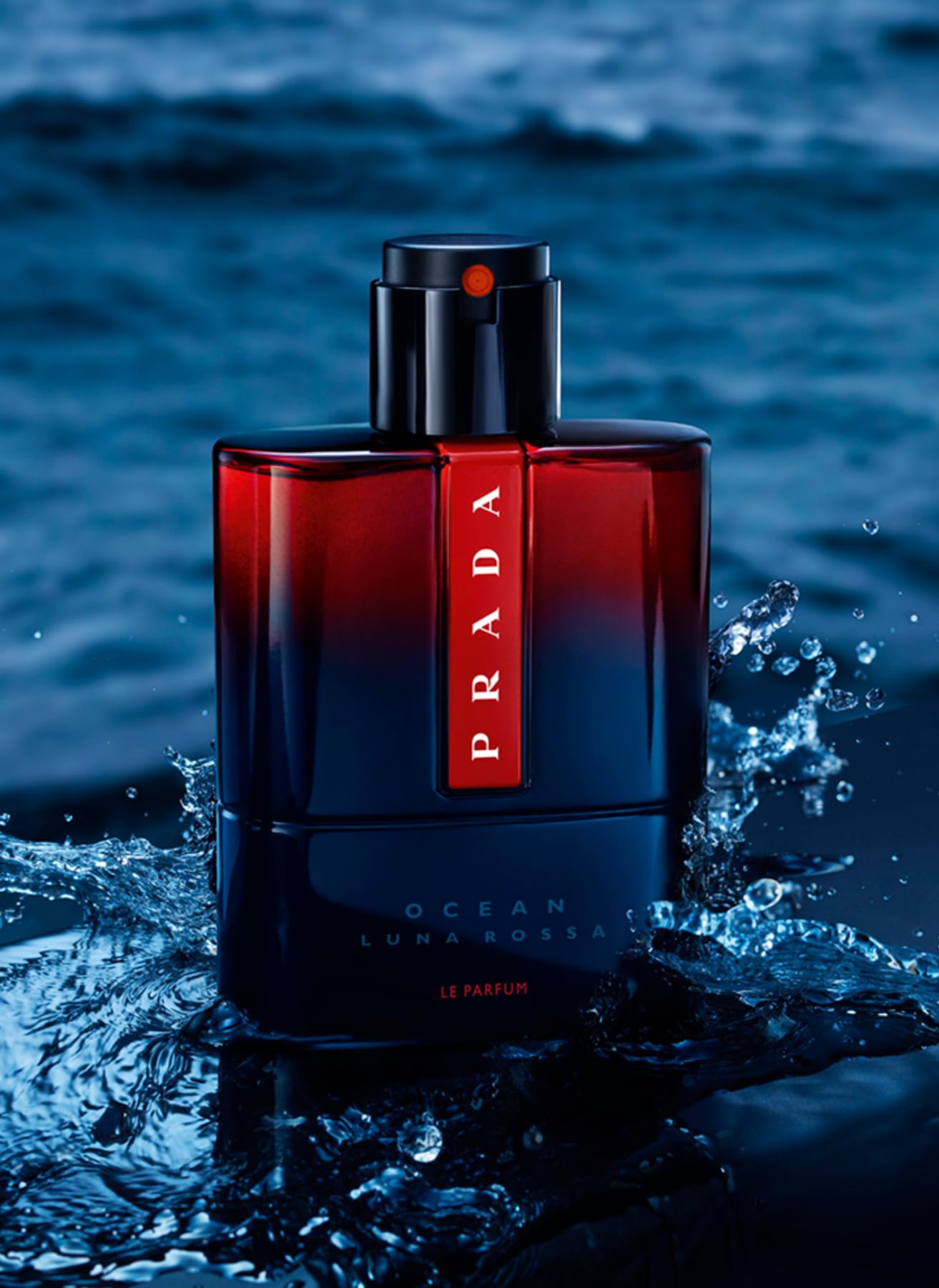 Amazon.com : Prada Luna Rossa Ocean Le Parfum Refillable Spray for