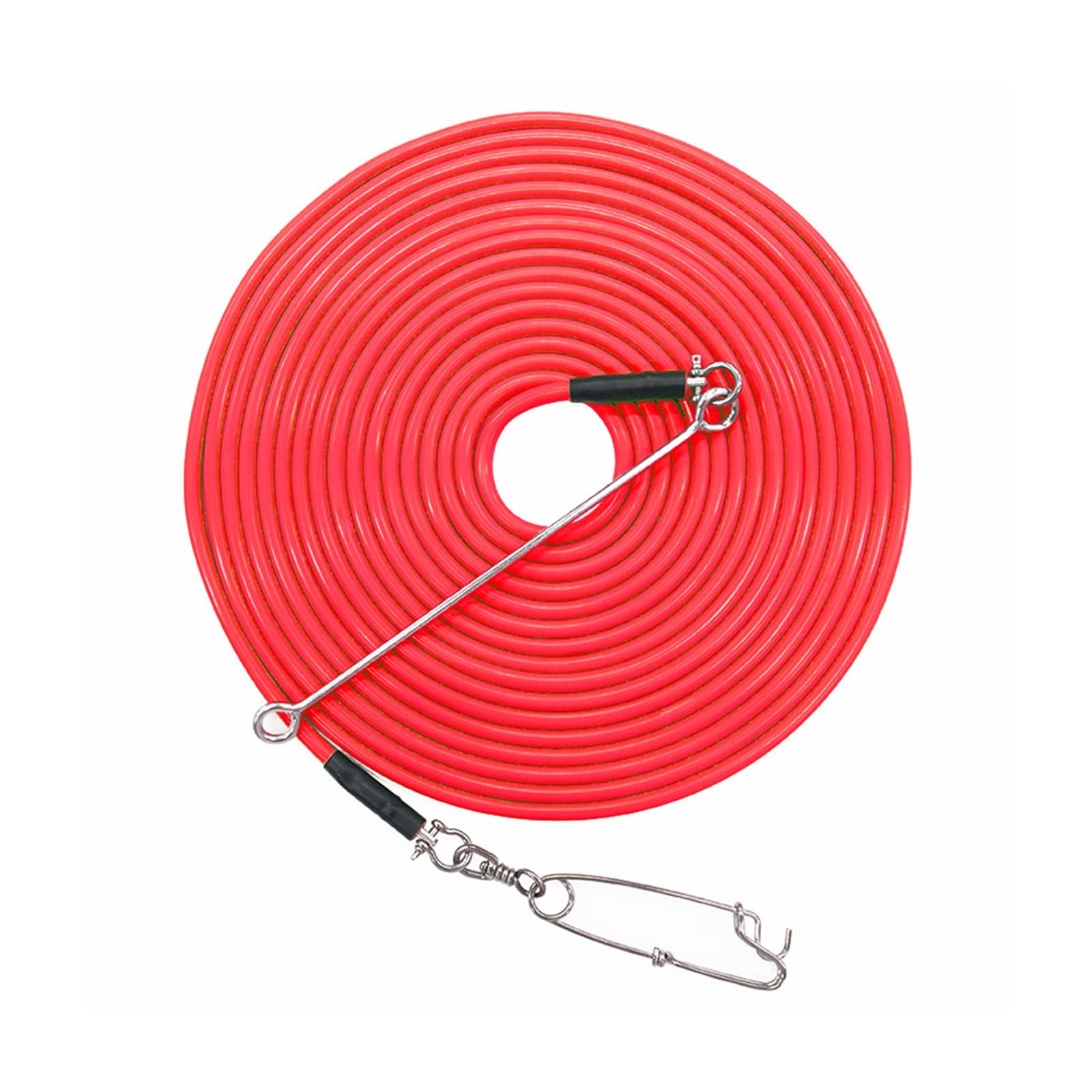 Corda galleggiante in PVC ad alta galleggiabilità, flessibile per pesca in acqua salata, attività marine e barche ormeggio, design leggero, alta galleggiabilità, pesca galleggiante